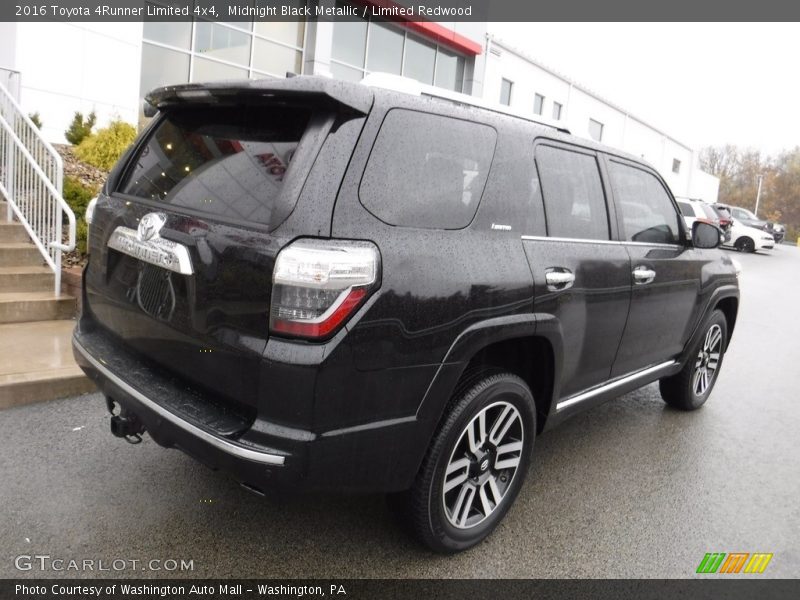 Midnight Black Metallic / Limited Redwood 2016 Toyota 4Runner Limited 4x4