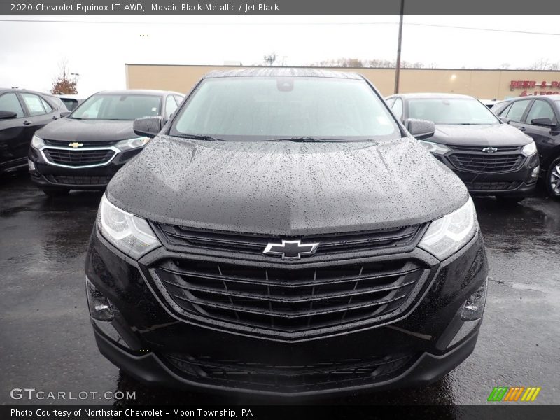 Mosaic Black Metallic / Jet Black 2020 Chevrolet Equinox LT AWD