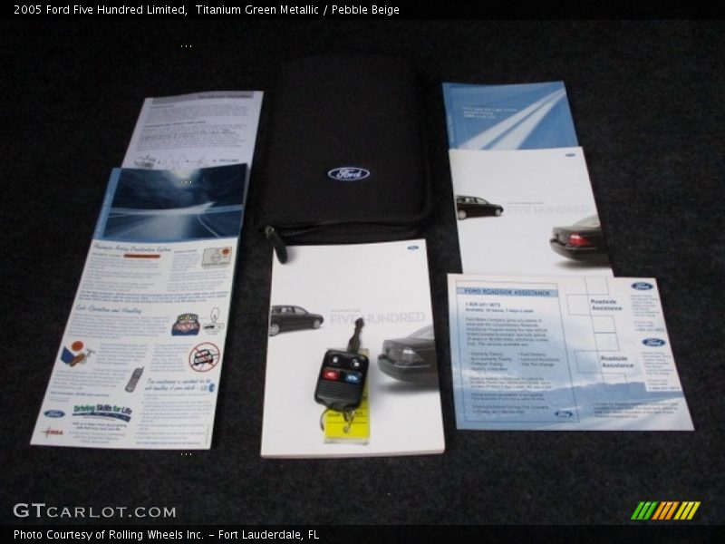 Titanium Green Metallic / Pebble Beige 2005 Ford Five Hundred Limited