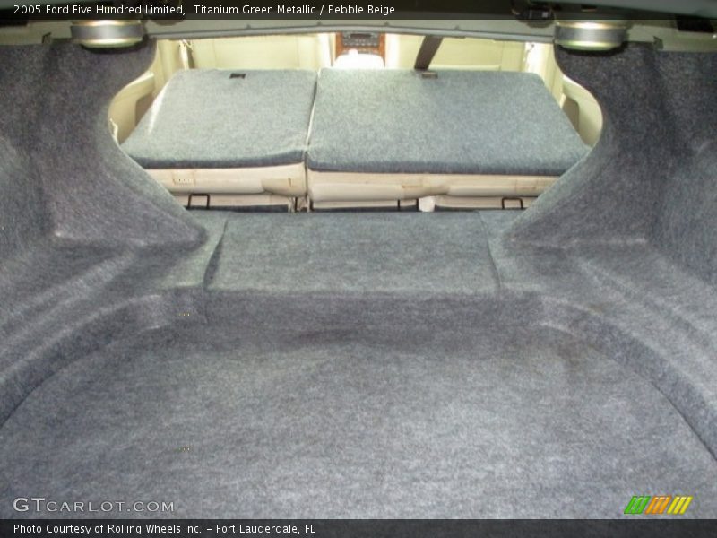 Titanium Green Metallic / Pebble Beige 2005 Ford Five Hundred Limited