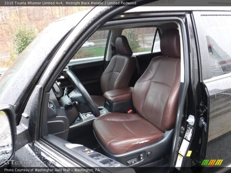 Midnight Black Metallic / Limited Redwood 2016 Toyota 4Runner Limited 4x4