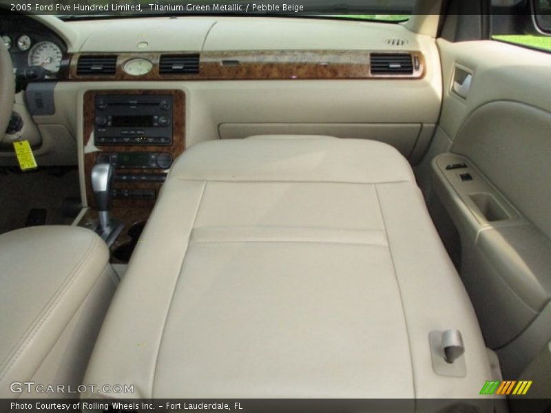 Titanium Green Metallic / Pebble Beige 2005 Ford Five Hundred Limited