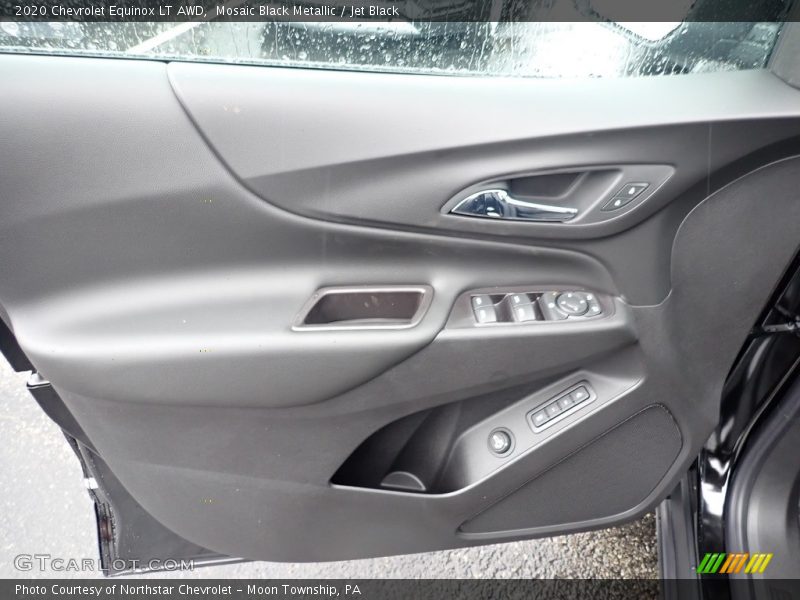 Mosaic Black Metallic / Jet Black 2020 Chevrolet Equinox LT AWD
