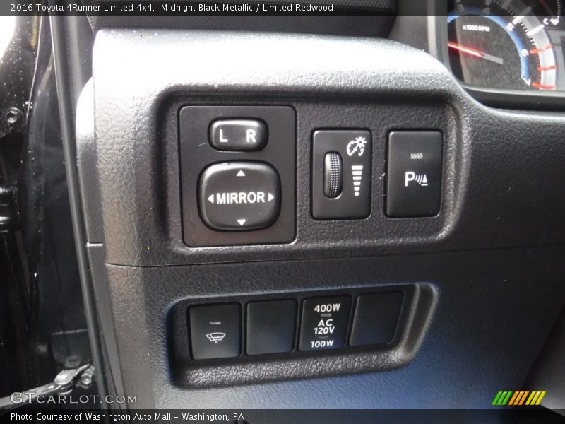 Midnight Black Metallic / Limited Redwood 2016 Toyota 4Runner Limited 4x4