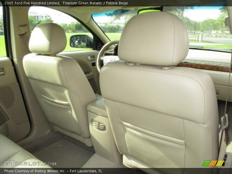 Titanium Green Metallic / Pebble Beige 2005 Ford Five Hundred Limited