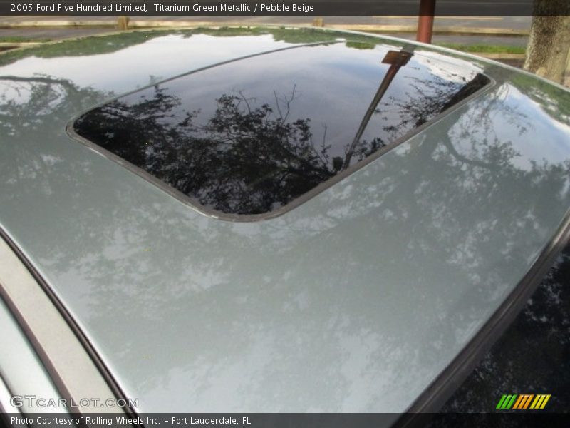 Titanium Green Metallic / Pebble Beige 2005 Ford Five Hundred Limited
