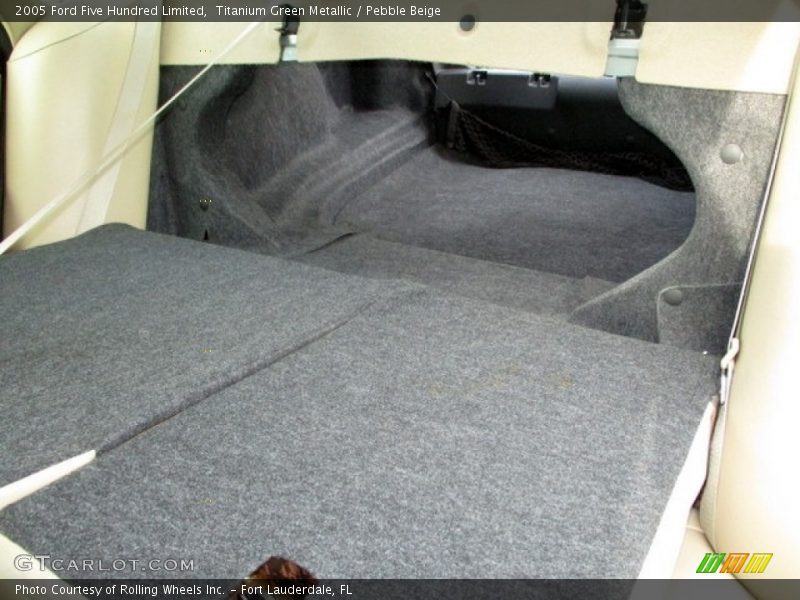 Titanium Green Metallic / Pebble Beige 2005 Ford Five Hundred Limited