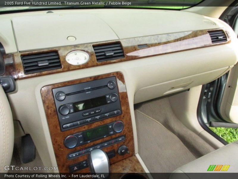 Titanium Green Metallic / Pebble Beige 2005 Ford Five Hundred Limited