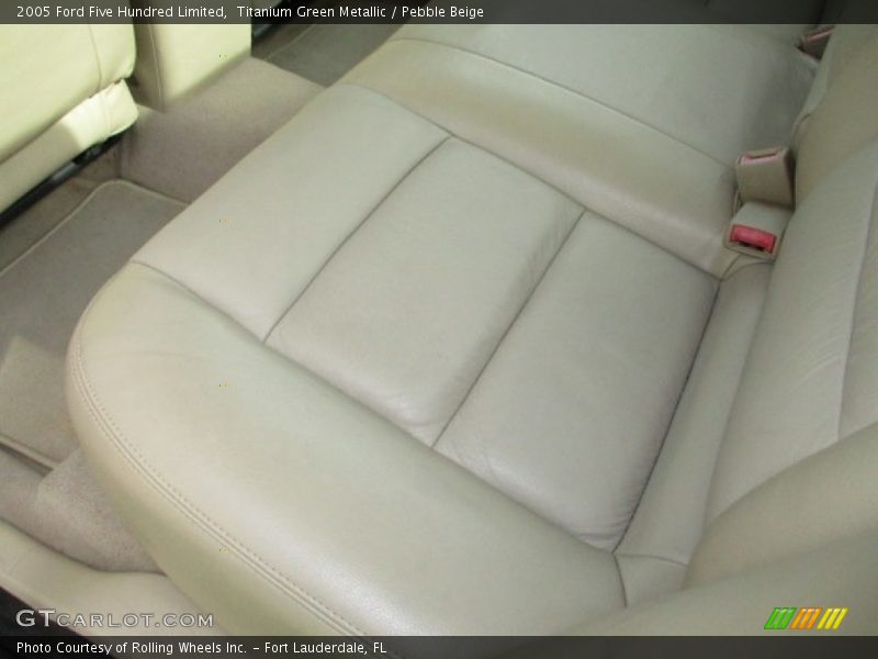 Titanium Green Metallic / Pebble Beige 2005 Ford Five Hundred Limited