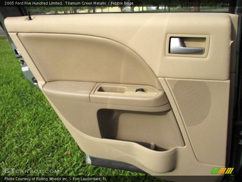 Titanium Green Metallic / Pebble Beige 2005 Ford Five Hundred Limited