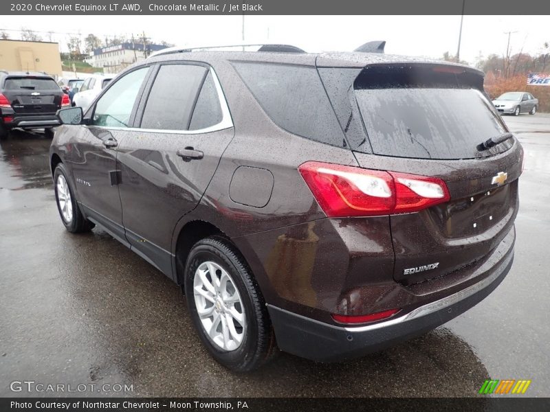 Chocolate Metallic / Jet Black 2020 Chevrolet Equinox LT AWD