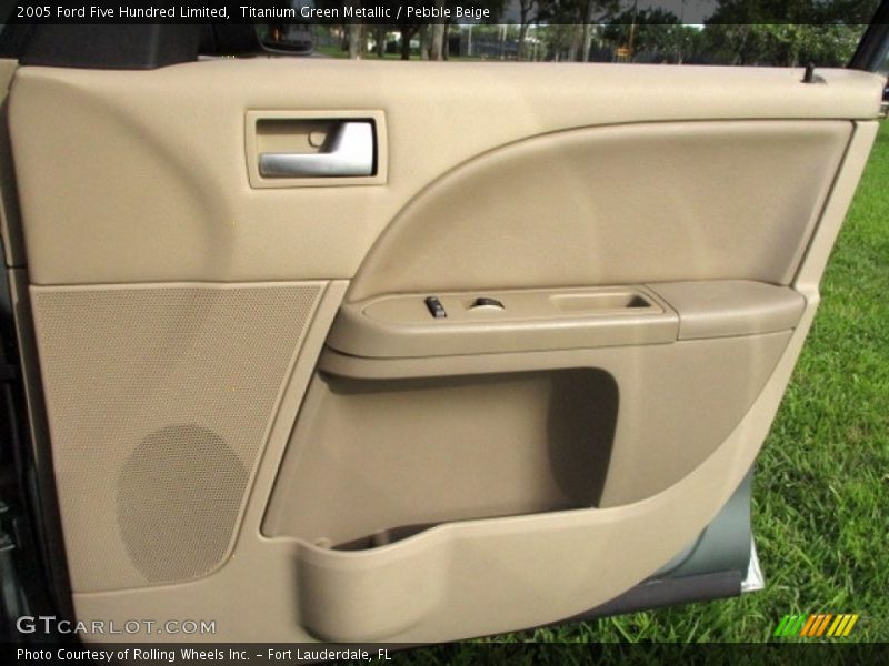 Titanium Green Metallic / Pebble Beige 2005 Ford Five Hundred Limited