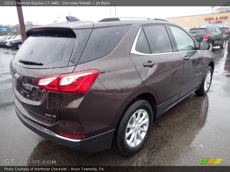 Chocolate Metallic / Jet Black 2020 Chevrolet Equinox LT AWD