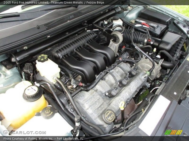 Titanium Green Metallic / Pebble Beige 2005 Ford Five Hundred Limited