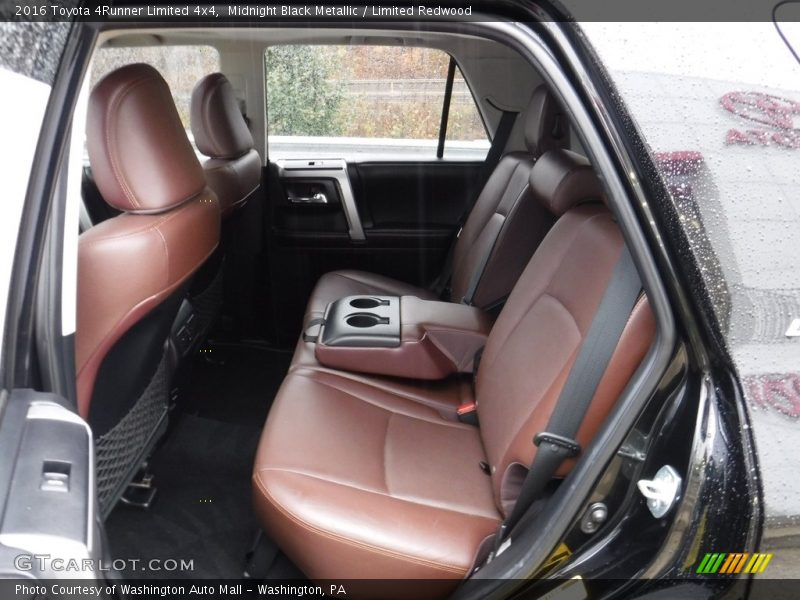 Midnight Black Metallic / Limited Redwood 2016 Toyota 4Runner Limited 4x4