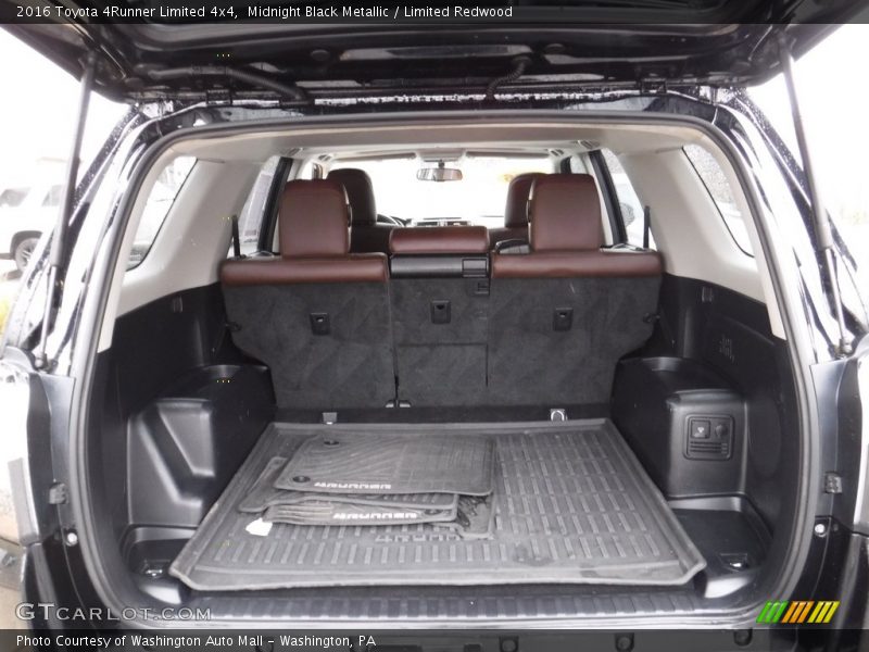 Midnight Black Metallic / Limited Redwood 2016 Toyota 4Runner Limited 4x4