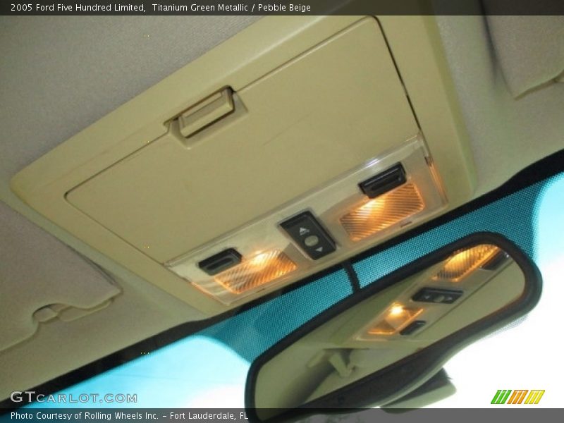 Titanium Green Metallic / Pebble Beige 2005 Ford Five Hundred Limited