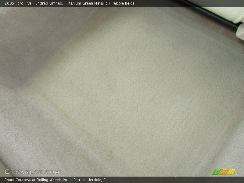 Titanium Green Metallic / Pebble Beige 2005 Ford Five Hundred Limited