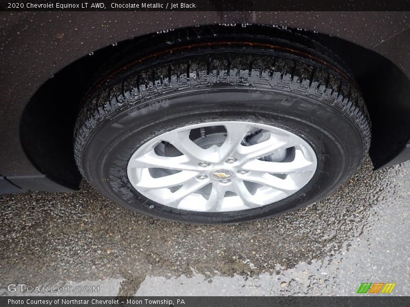 Chocolate Metallic / Jet Black 2020 Chevrolet Equinox LT AWD