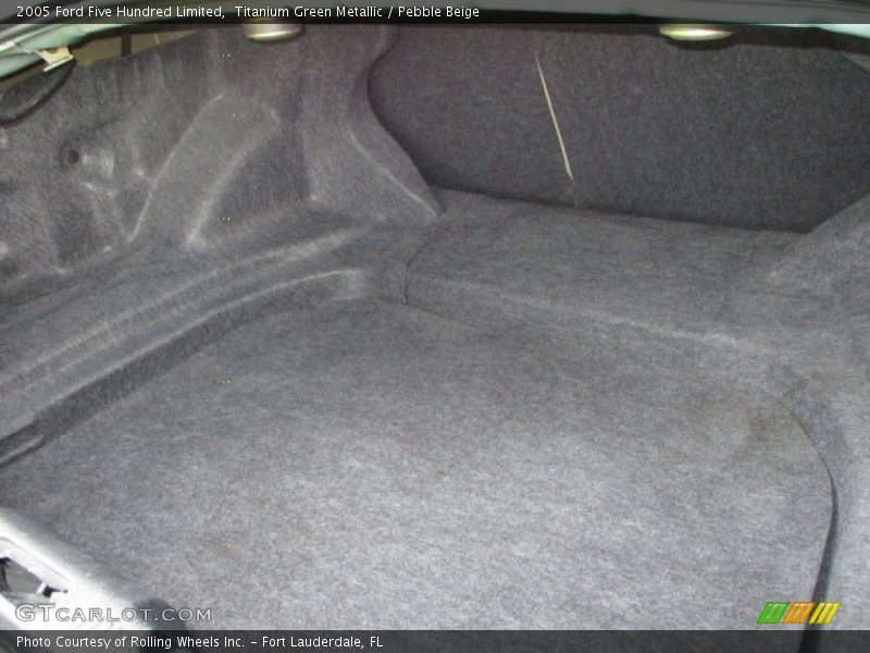 Titanium Green Metallic / Pebble Beige 2005 Ford Five Hundred Limited