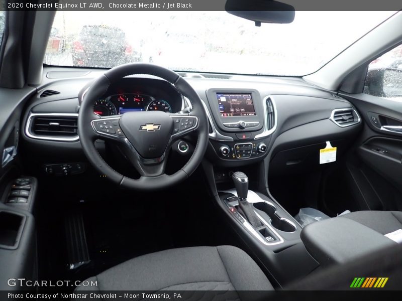 Chocolate Metallic / Jet Black 2020 Chevrolet Equinox LT AWD