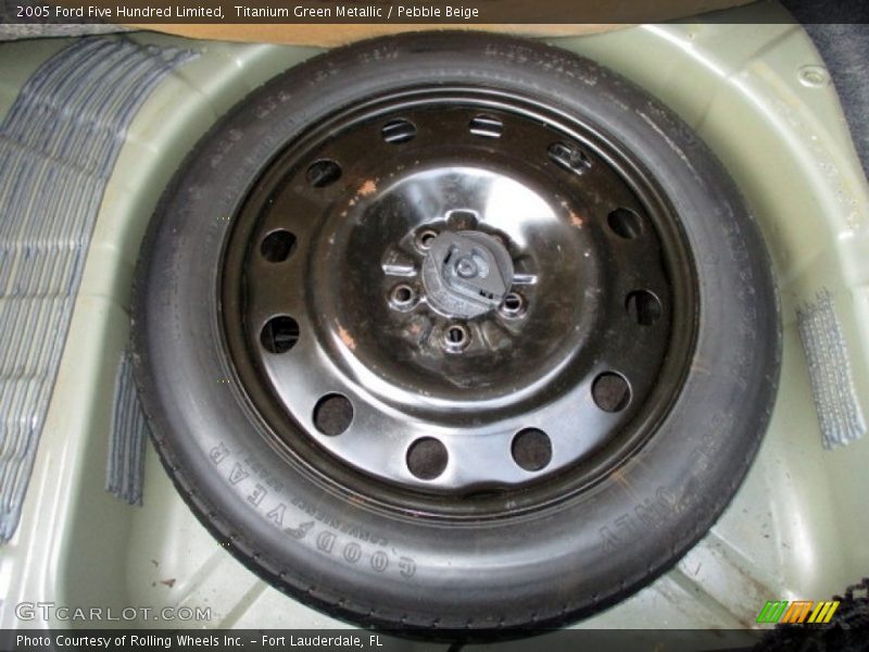 Titanium Green Metallic / Pebble Beige 2005 Ford Five Hundred Limited