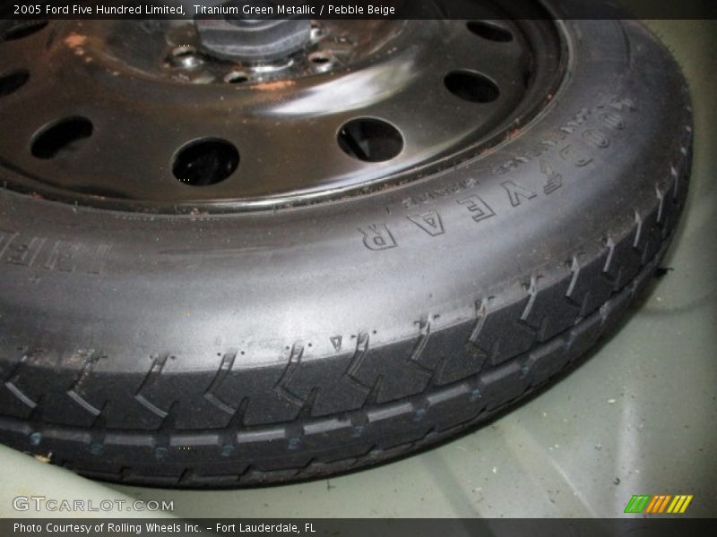 Titanium Green Metallic / Pebble Beige 2005 Ford Five Hundred Limited