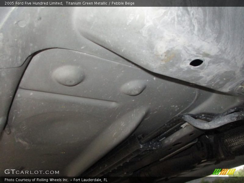 Titanium Green Metallic / Pebble Beige 2005 Ford Five Hundred Limited