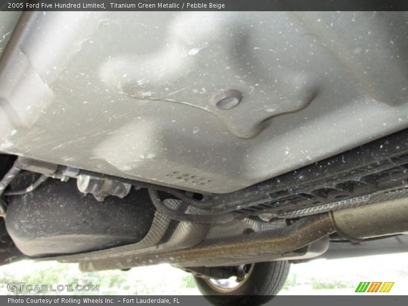 Titanium Green Metallic / Pebble Beige 2005 Ford Five Hundred Limited