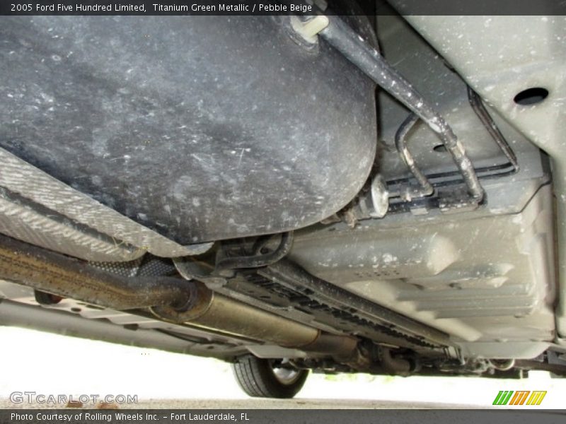 Titanium Green Metallic / Pebble Beige 2005 Ford Five Hundred Limited