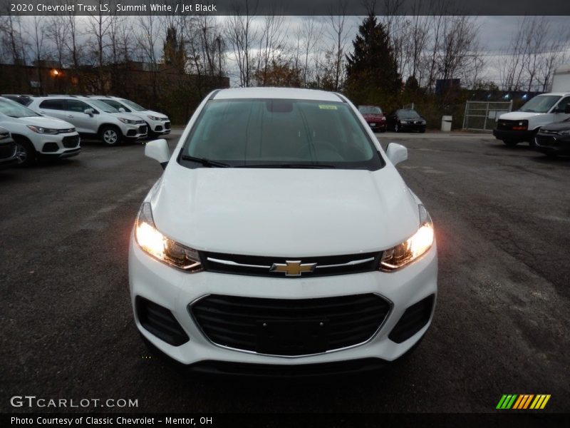 Summit White / Jet Black 2020 Chevrolet Trax LS