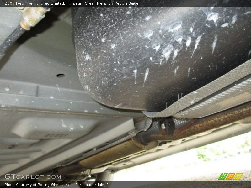 Titanium Green Metallic / Pebble Beige 2005 Ford Five Hundred Limited