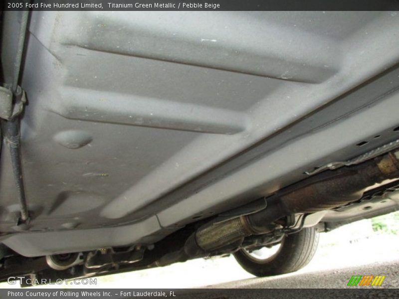 Titanium Green Metallic / Pebble Beige 2005 Ford Five Hundred Limited