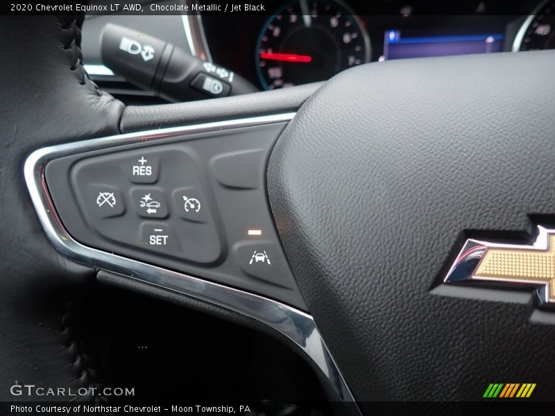 Chocolate Metallic / Jet Black 2020 Chevrolet Equinox LT AWD