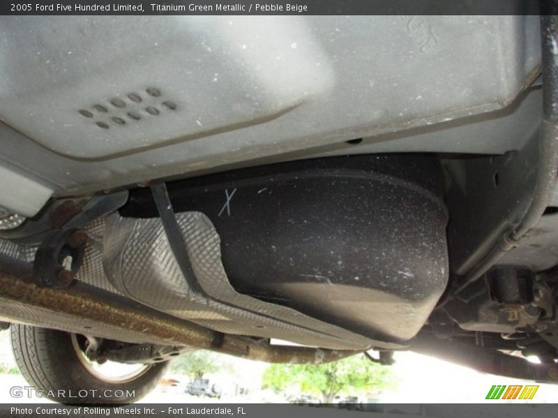 Titanium Green Metallic / Pebble Beige 2005 Ford Five Hundred Limited