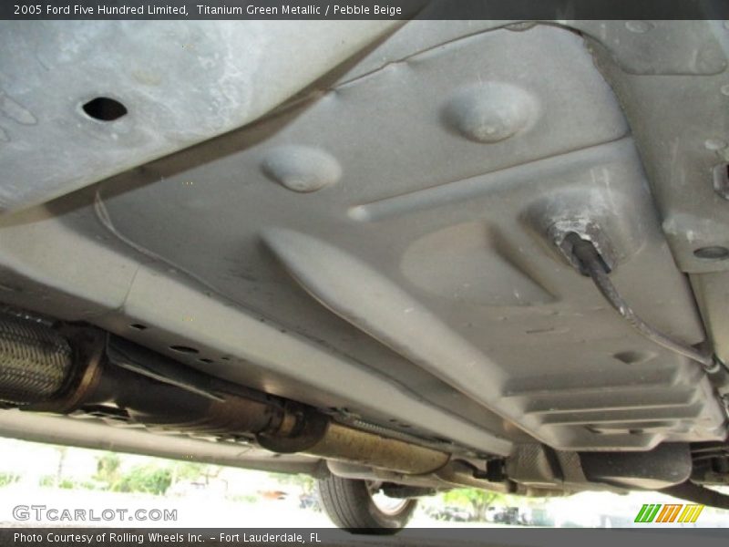 Titanium Green Metallic / Pebble Beige 2005 Ford Five Hundred Limited