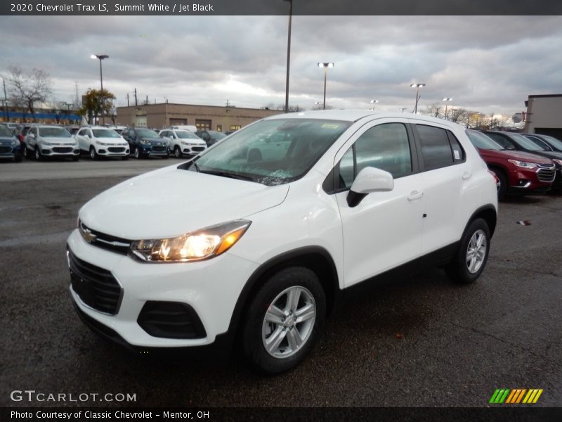 Summit White / Jet Black 2020 Chevrolet Trax LS