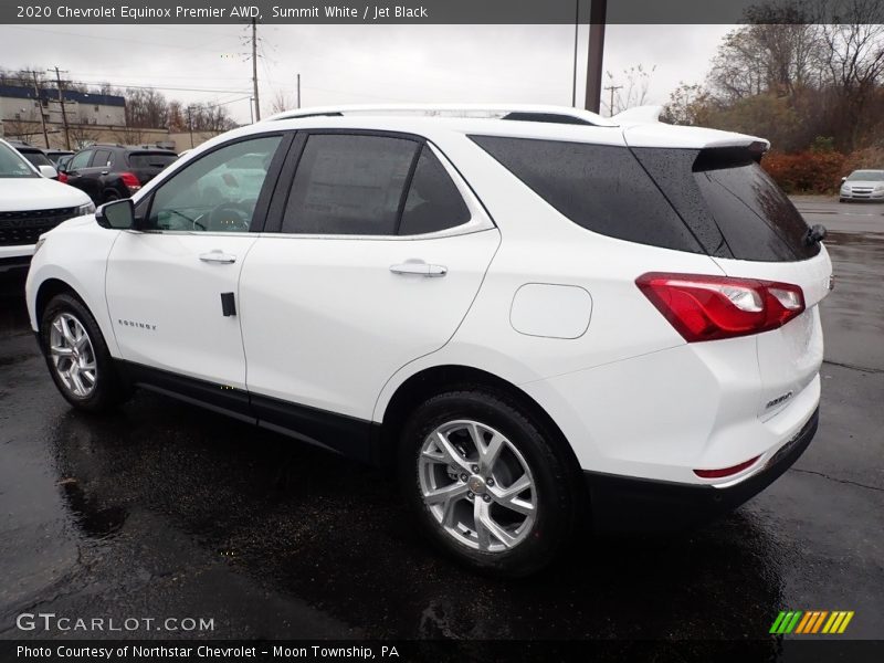 Summit White / Jet Black 2020 Chevrolet Equinox Premier AWD