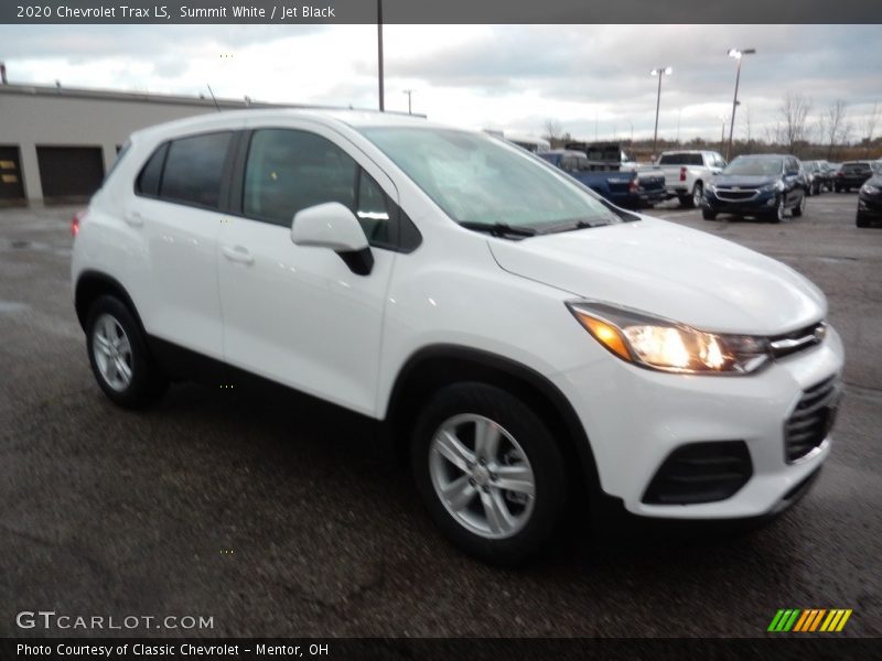 Summit White / Jet Black 2020 Chevrolet Trax LS