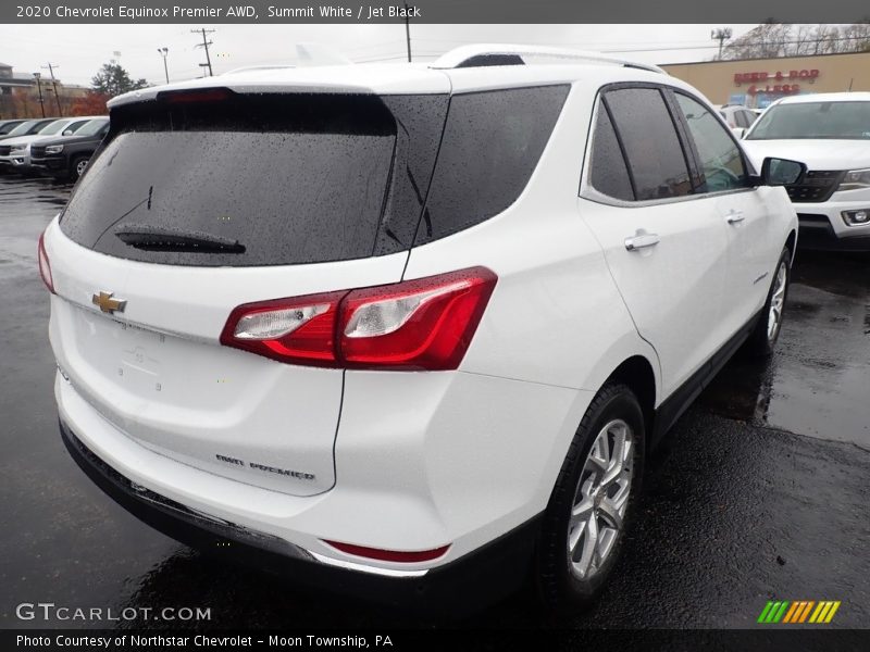 Summit White / Jet Black 2020 Chevrolet Equinox Premier AWD