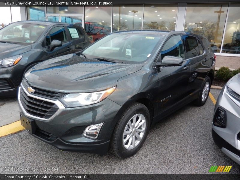 Nightfall Gray Metallic / Jet Black 2020 Chevrolet Equinox LT