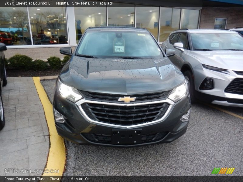 Nightfall Gray Metallic / Jet Black 2020 Chevrolet Equinox LT