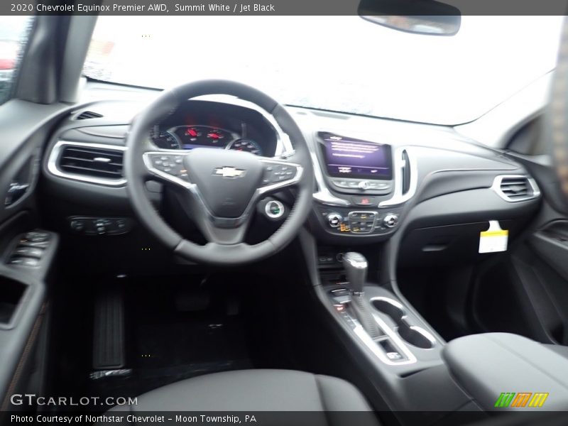 Summit White / Jet Black 2020 Chevrolet Equinox Premier AWD