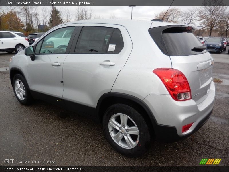 Silver Ice Metallic / Jet Black 2020 Chevrolet Trax LS