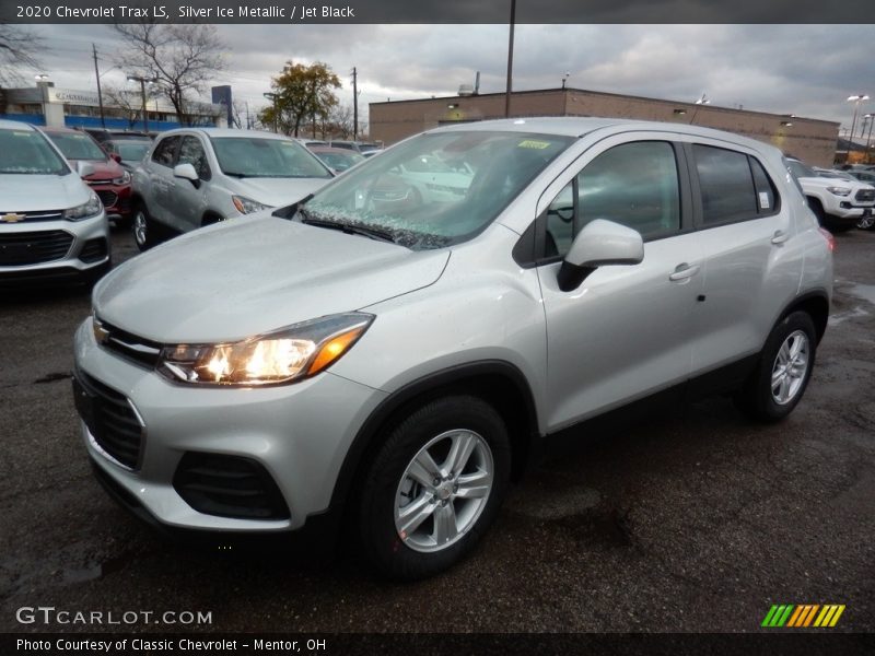 Silver Ice Metallic / Jet Black 2020 Chevrolet Trax LS