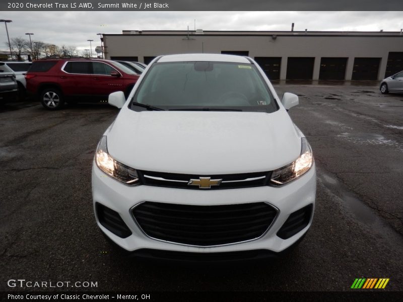Summit White / Jet Black 2020 Chevrolet Trax LS AWD