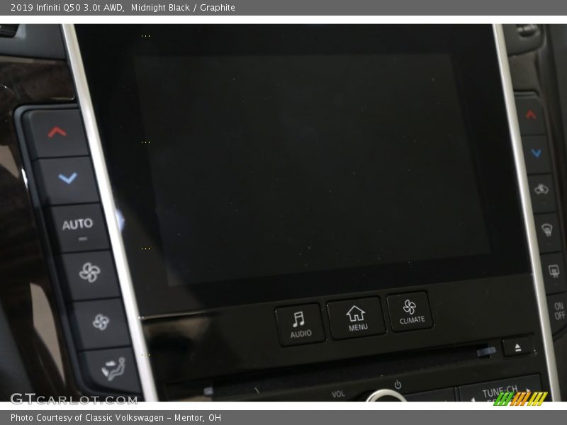 Midnight Black / Graphite 2019 Infiniti Q50 3.0t AWD
