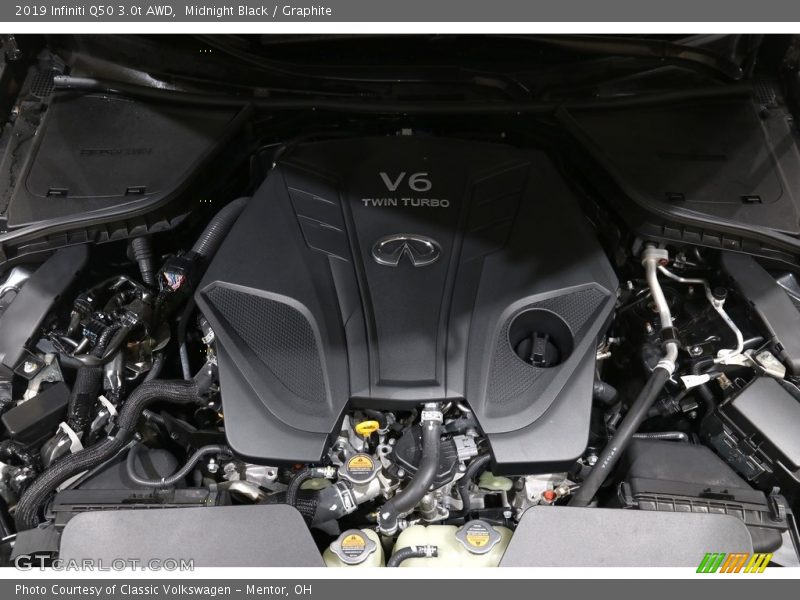 Midnight Black / Graphite 2019 Infiniti Q50 3.0t AWD