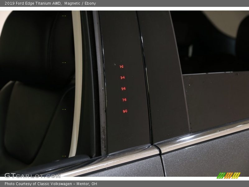 Magnetic / Ebony 2019 Ford Edge Titanium AWD