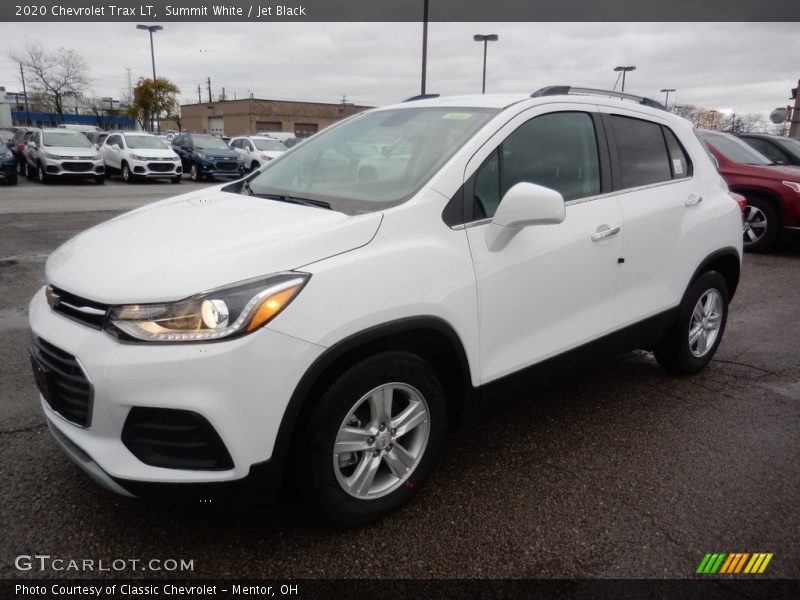 Summit White / Jet Black 2020 Chevrolet Trax LT